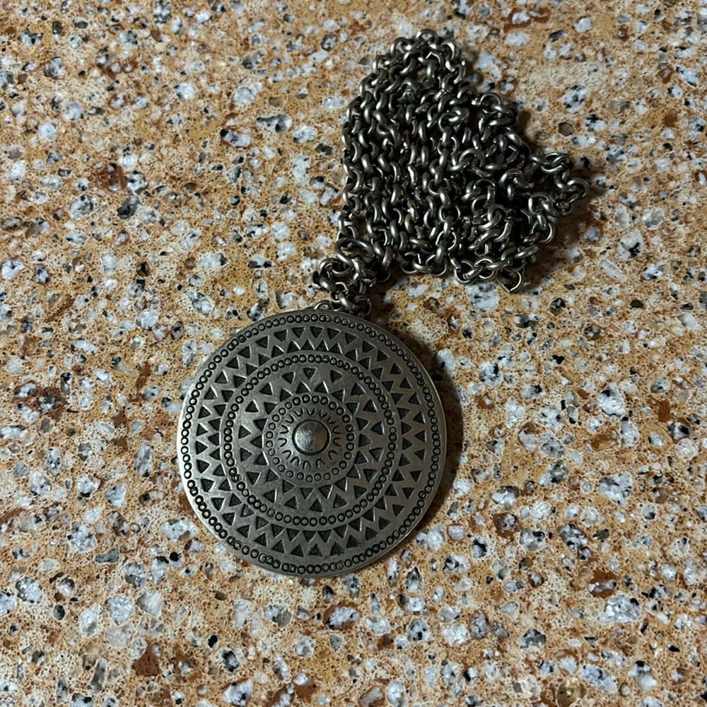 Beautiful Danish necklace statement piece long chain